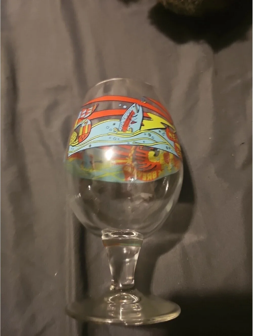 New Belgium Brewing 2016  25th Anniversary Beer Glass